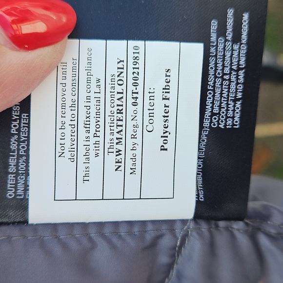 Bernardo Jacket Womens XXL Packable Puffer Quilted Hood Coat Grey Silver - Picture 11 of 15